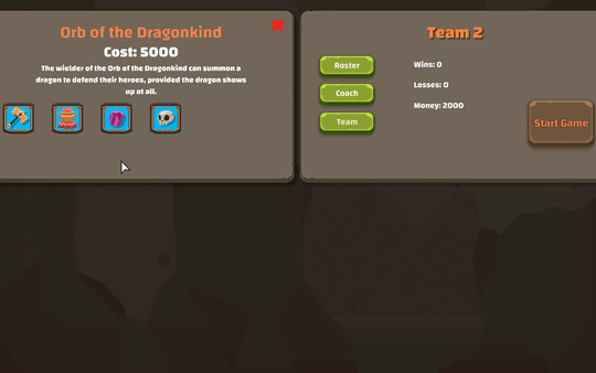 Screenshot z Fantasy Gladiators Screenshot z Fantasy Gladiators