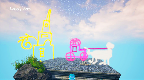 Screenshot z Lonely Arts