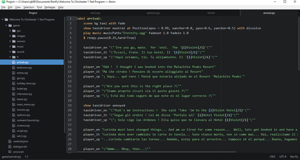 Welcome To... Chichester 1 : Test Project Files screenshot 1