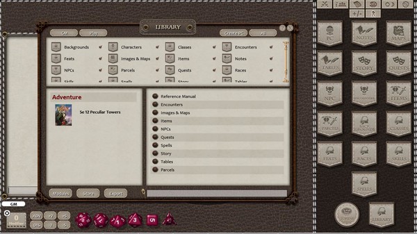 Fantasy Grounds - 12 Peculiar Towers (5E)