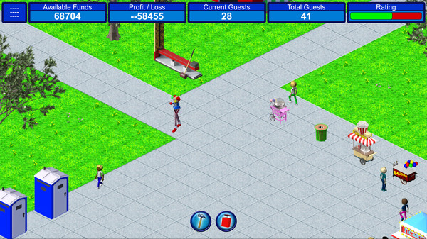 Screenshot z Boardwalk Carnival Game