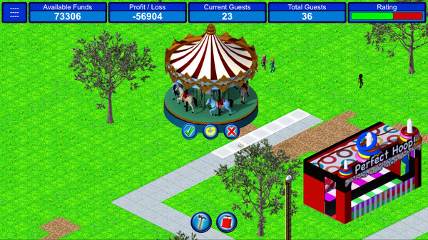 Screenshot z Boardwalk Carnival Game