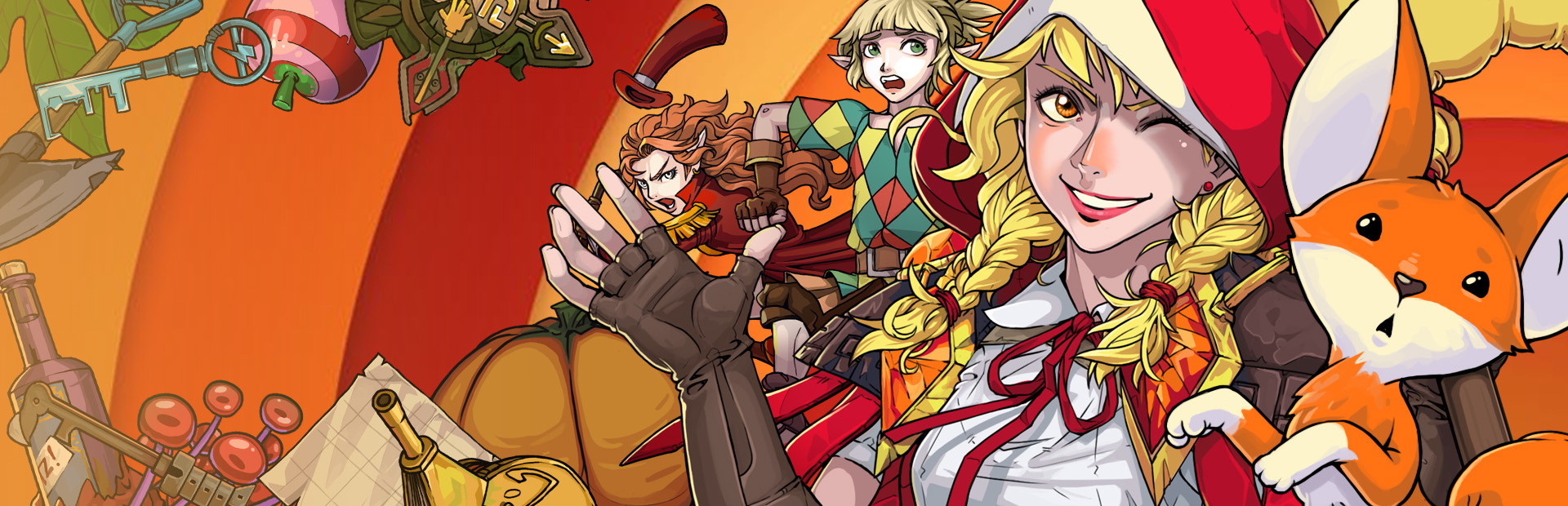 Scarlet Hood and the Wicked Wood