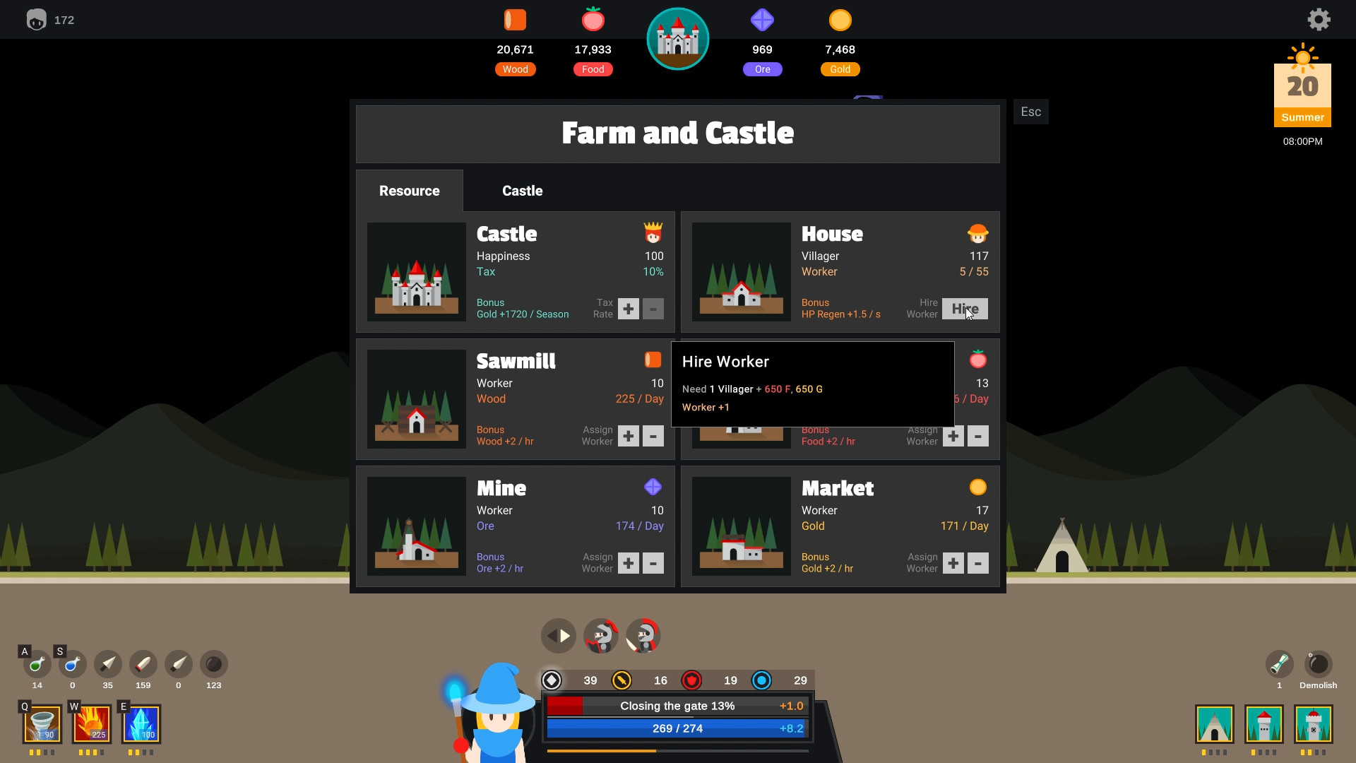 The Defender: Farm and Castle 2 Featured Screenshot #1
