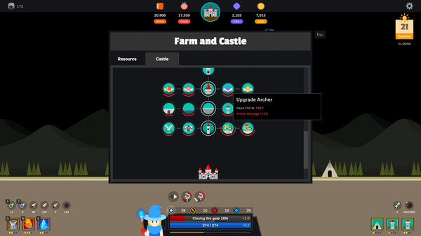 The Defender: Farm and Castle 2 screenshot 2