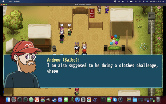 Screenshot z Who Stole My Beard?