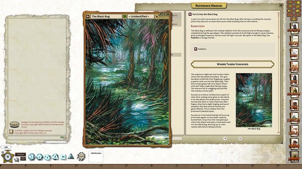 Fantasy Grounds - Protomen of the Black Bog Post-Apocalyptic Savage Tale (SWADE)
