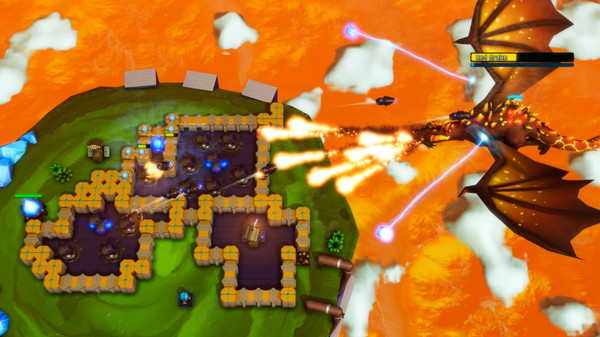 Screenshot z Sky Cannoneer