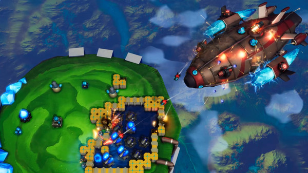 Screenshot z Sky Cannoneer