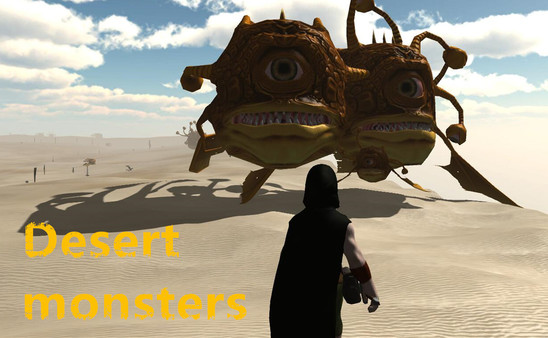 Screenshot z Desert monsters