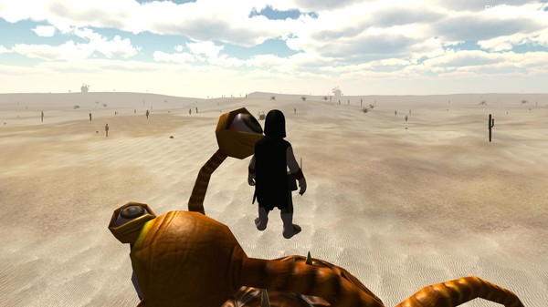 Screenshot z Desert monsters