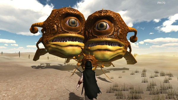 Screenshot z Desert monsters