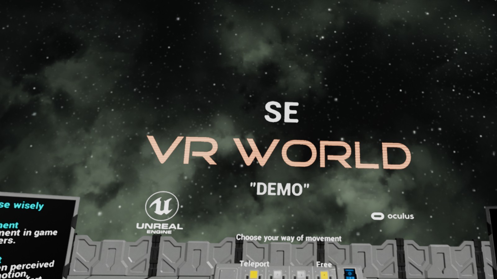 SE VR World Demo Featured Screenshot #1