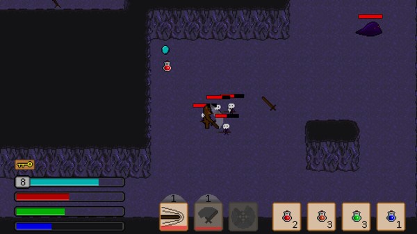 Screenshot z Nightmare Cave