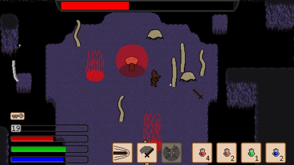 Screenshot z Nightmare Cave