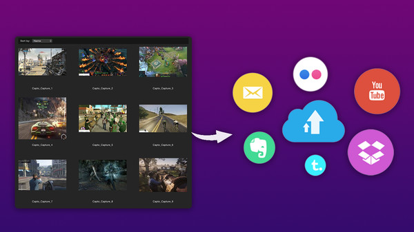 Screenshot z Capto Screenshot z Capto
