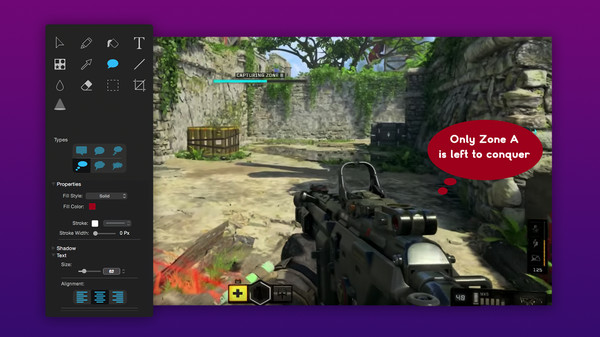 Screenshot z Capto Screenshot z Capto