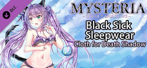 Mysteria~Occult Shadows~Black silk Sleepwear