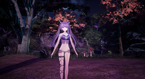 Mysteria~Occult Shadows~Black silk Sleepwear