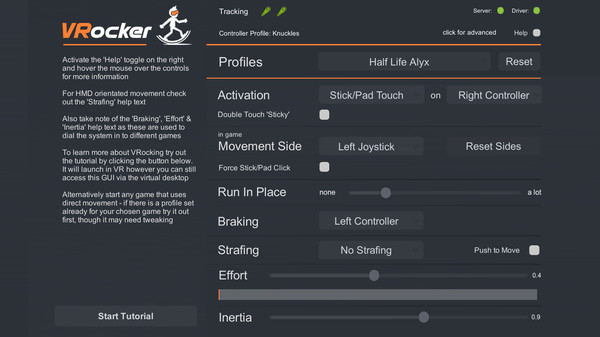 VRocker Screenshot
