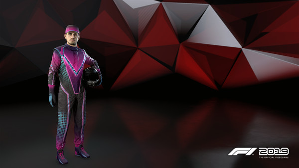 F1 2019: Suit 'Stunning Violet'