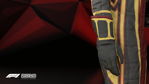 F1 2019: Gloves 'Molten Iron'
