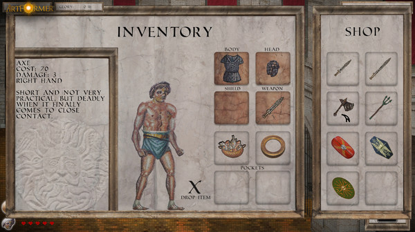 Screenshot z ArtFormer the Game