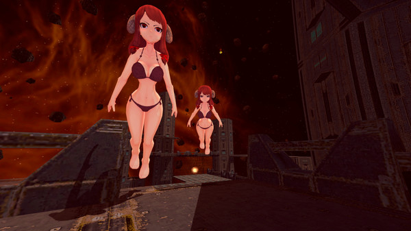 Screenshot z WAIFU HELL