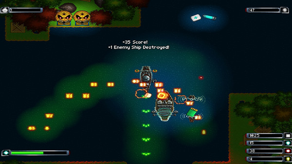 Warships On The Halloween Night screenshot 6