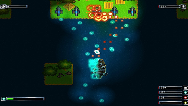 Warships On The Halloween Night screenshot 4