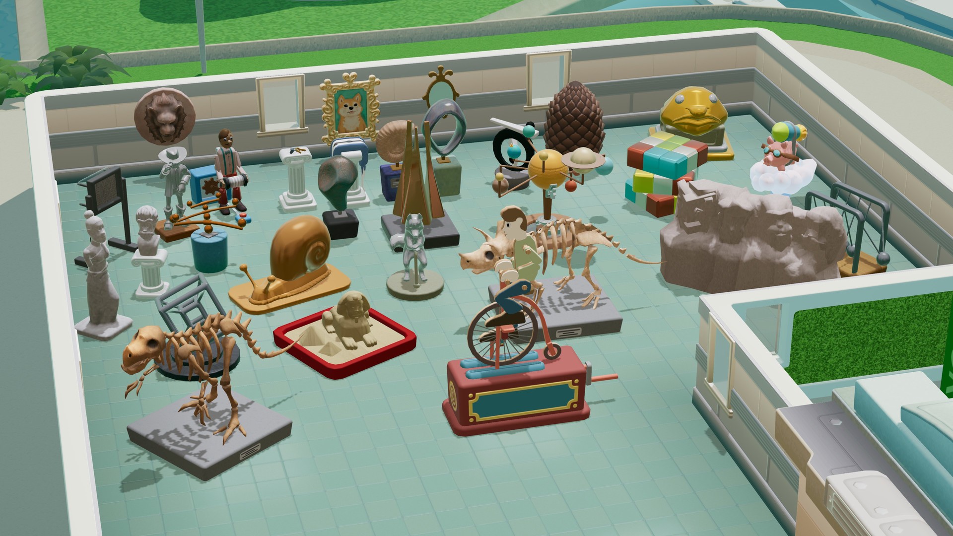 Two Point Hospital: Exhibition Items Pack Featured Screenshot #1