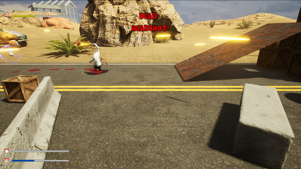 Screenshot z Blooding Runner X