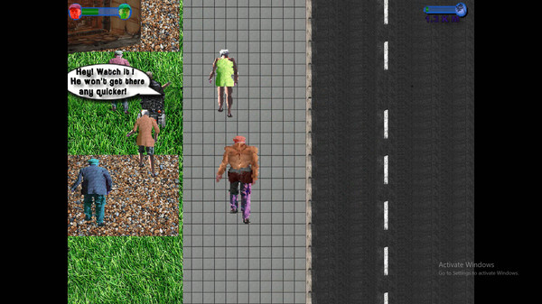 Screenshot z Pension Day