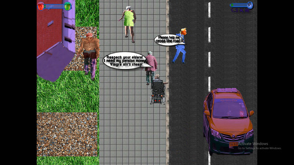 Screenshot z Pension Day