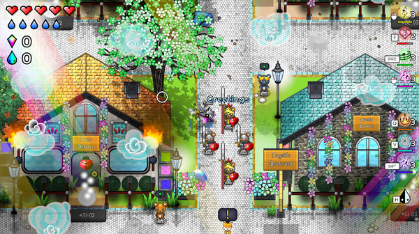 Screenshot z The Rainbow World