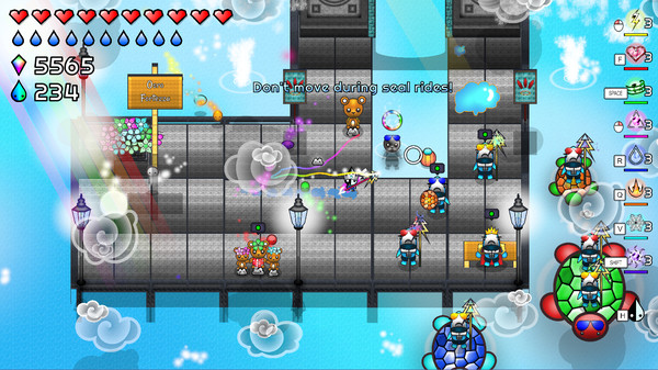 Screenshot z The Rainbow World