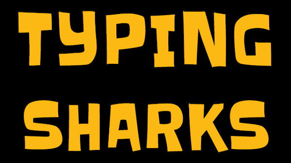 Screenshot z Typing with Sharks