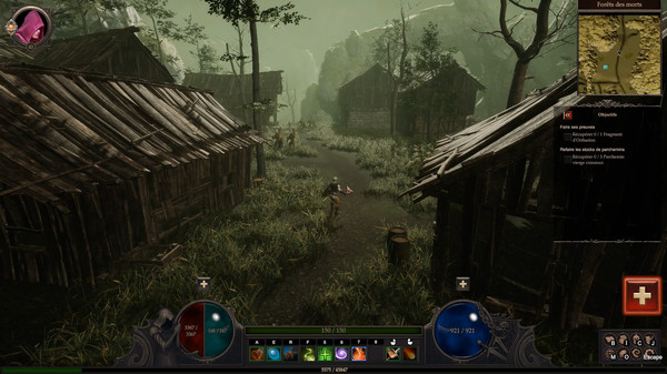 Screenshot z Ortharion project