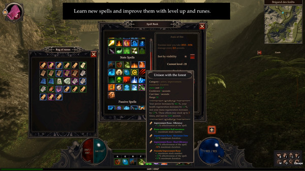 Screenshot z Ortharion project