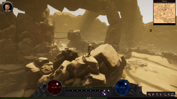 Screenshot z Ortharion project