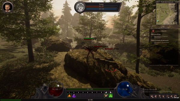 Screenshot z Ortharion project