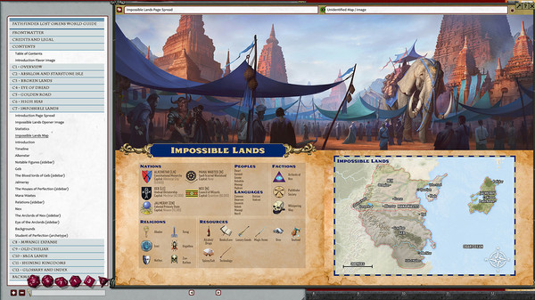 Fantasy Grounds - Pathfinder Lost Omens World Guide (PFRPG2)