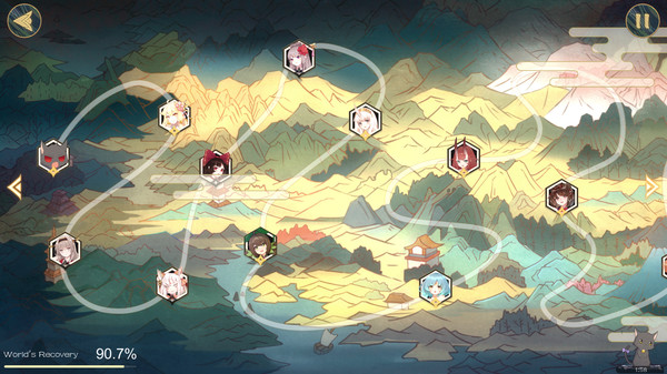 Screenshot z 妖語り⁄Yokai's Secret