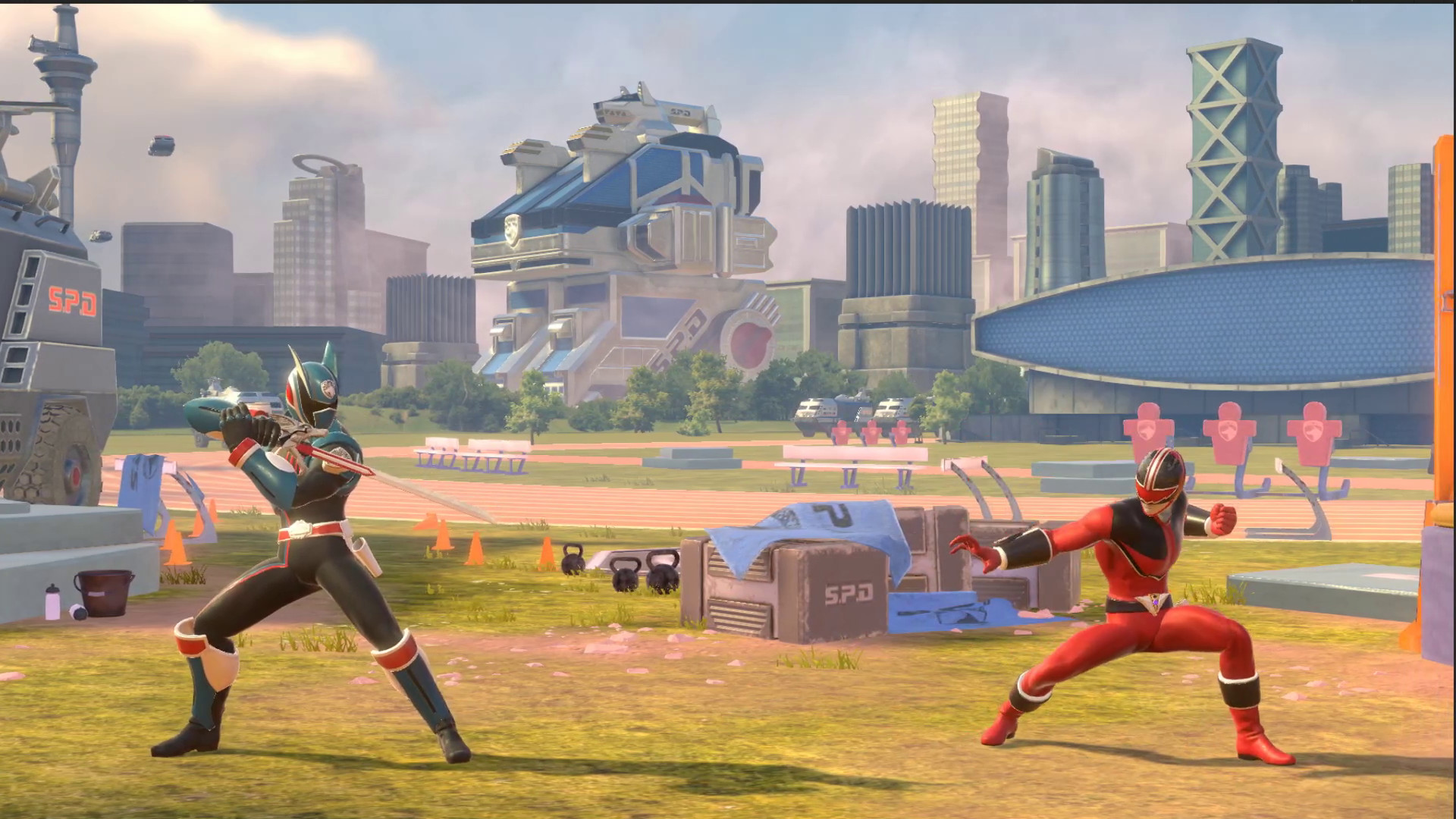 Power Rangers: Battle for the Grid - Eric Myers Time Force Quantum Ranger Featured Screenshot #1