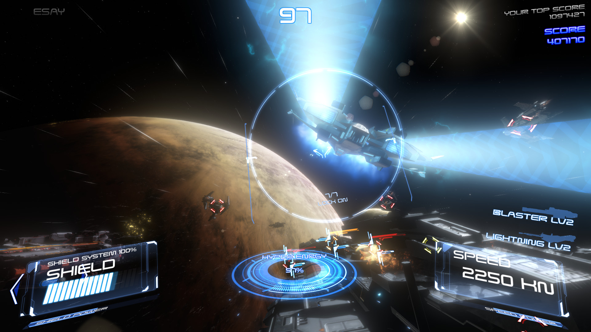 #3. Hyper Storm (Steam) By: MotionHouse