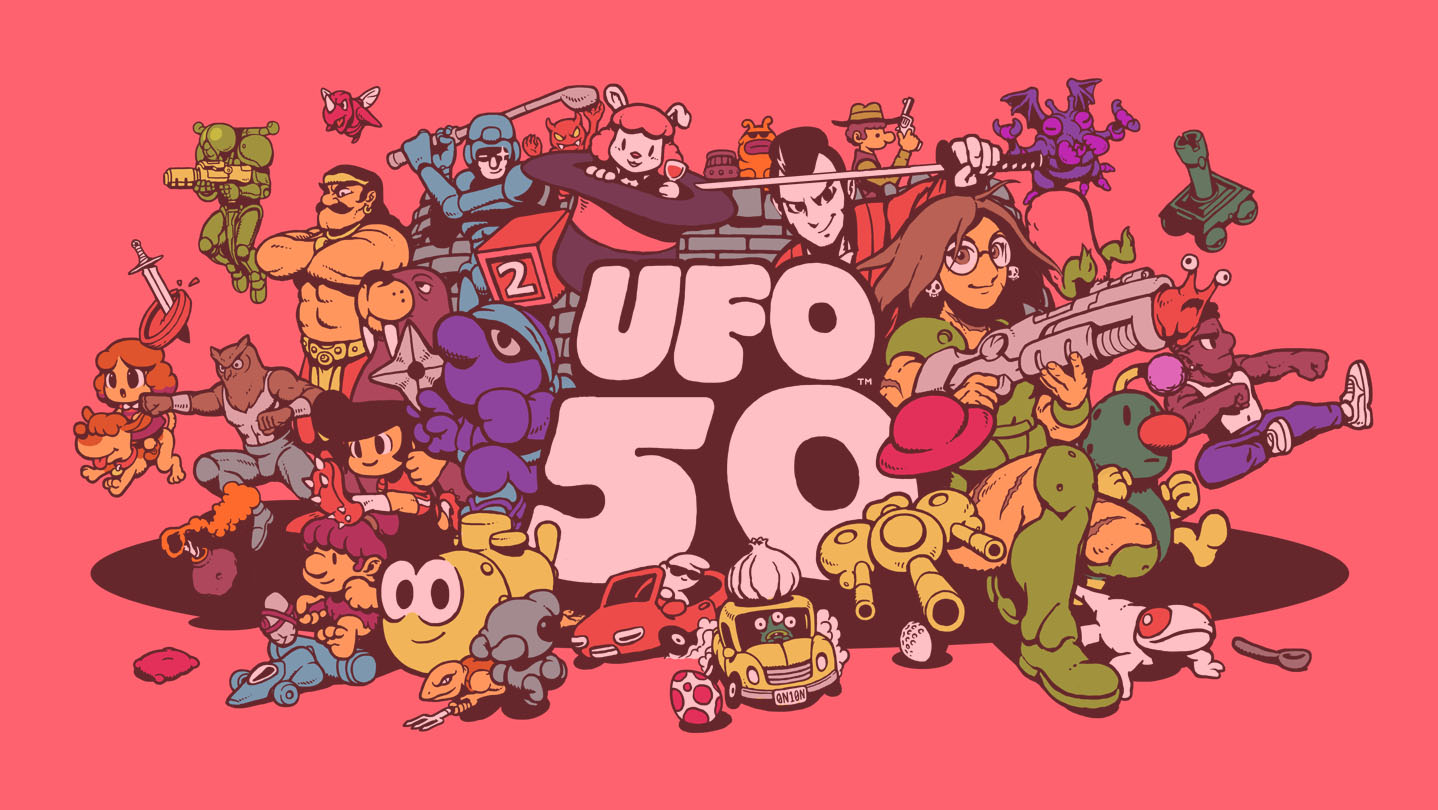 UFO 50 - Imagem de Fundo do Jogo