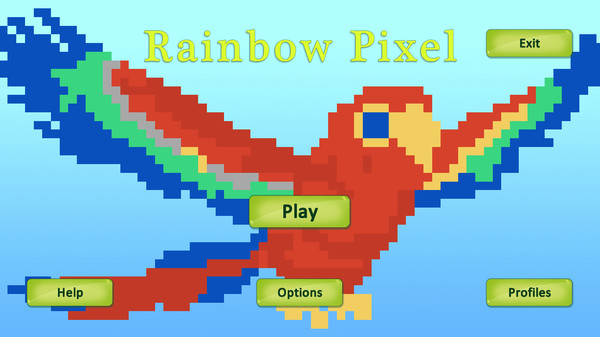 Screenshot z Rainbow Pixel