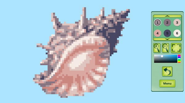 Screenshot z Rainbow Pixel