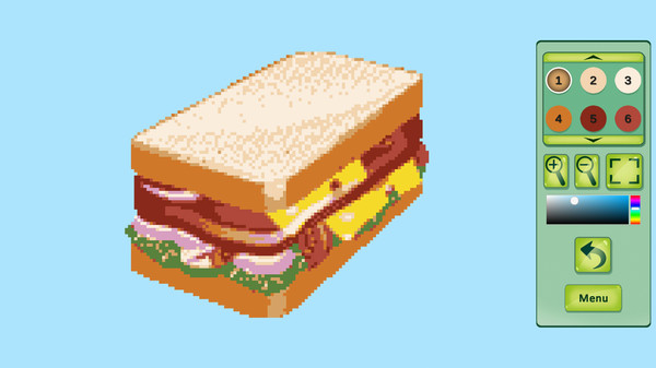 Screenshot z Rainbow Pixel