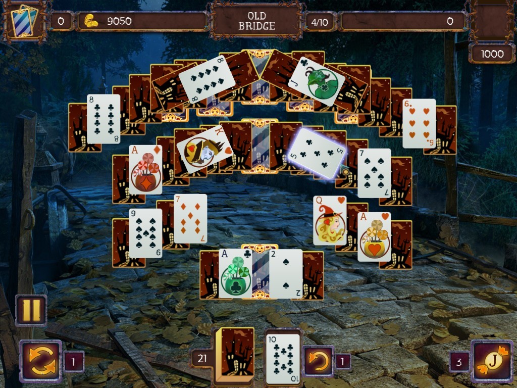 Solitaire Game Halloween Featured Screenshot #1